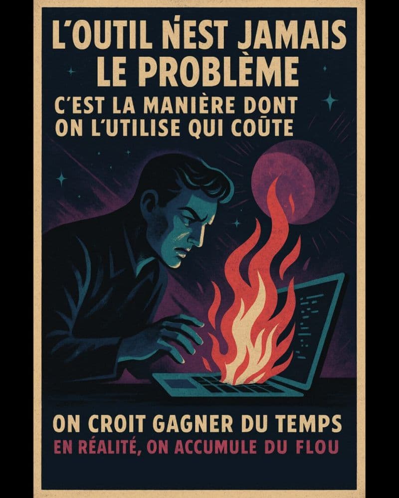 L'outil n'est jamais le problème. C'est la manière dont on l'utilise qui coûte.